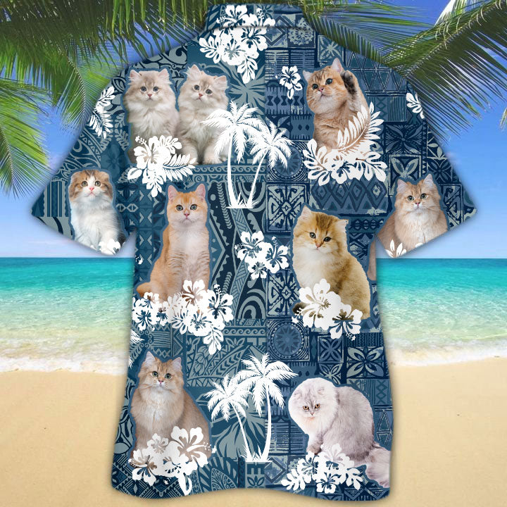 Chinchilla Longhair Hawaiian Shirt TD01