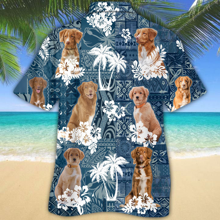 Nova Scotia Duck Rolling Retriever Hawaiian Shirt TD01