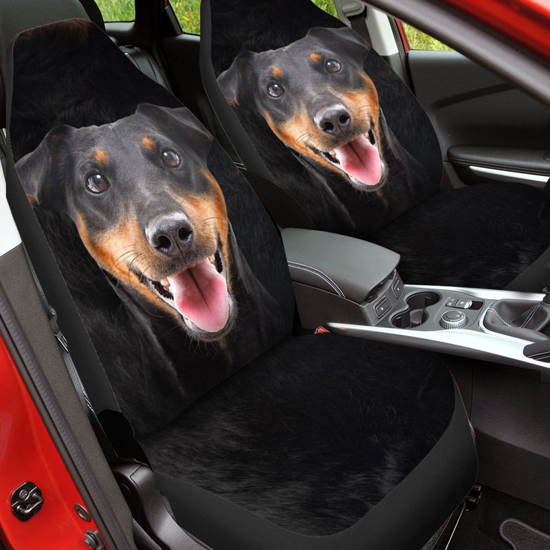 Jagdterrier Face Car Seat Covers 120