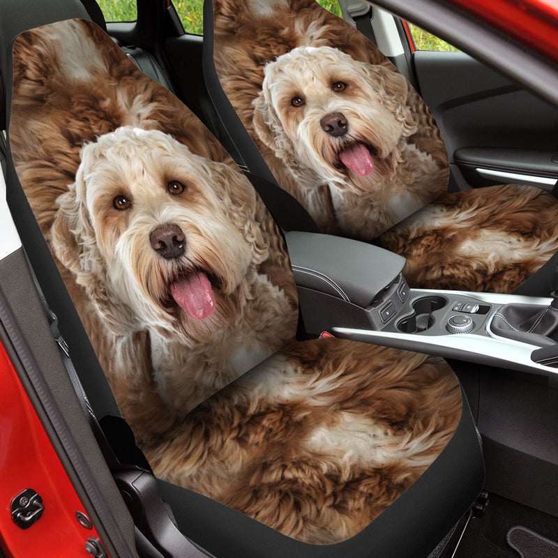 Labradoodle Face Car Seat Covers 120
