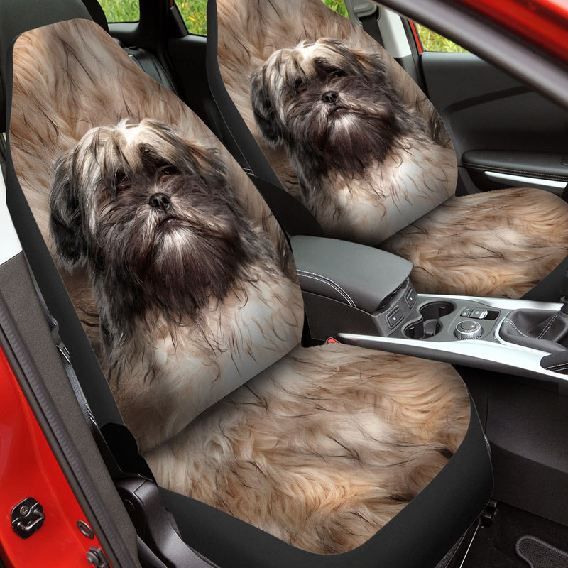 Lhasa Apso Face Car Seat Covers 120