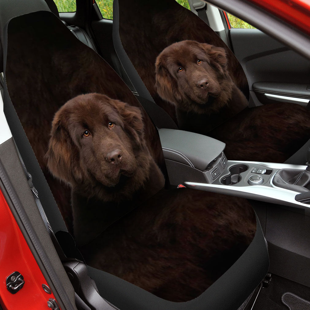 Newfoundland Face Car Seat Covers 120