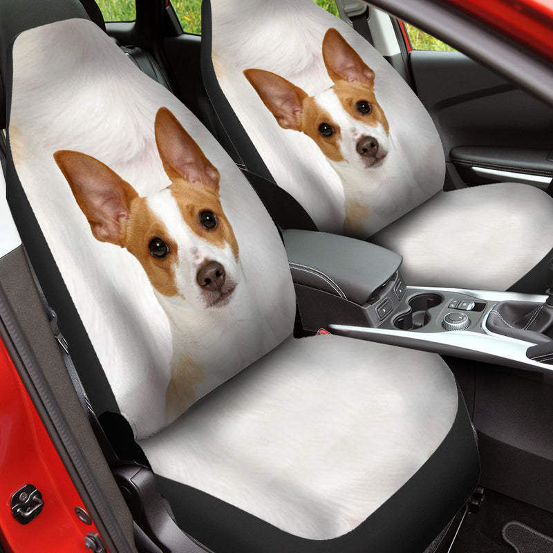 Rat Terrier Face Car Seat Covers 120