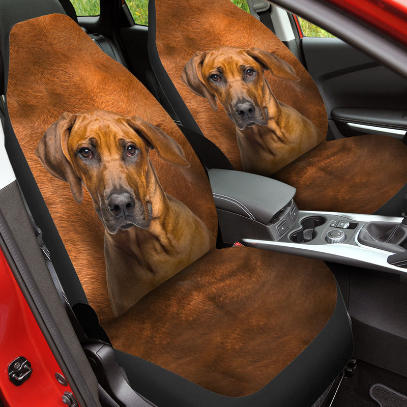 Rhodesian Ridgeback Face Car Seat Covers 120