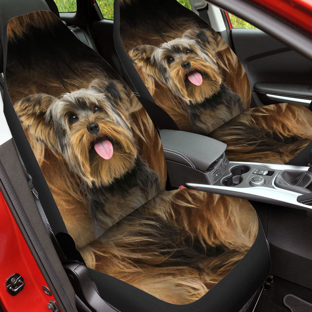 Yorkshire Terrier Face Car Seat Covers 120
