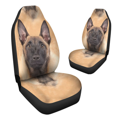 Belgain Malinois Face Car Seat Covers 120