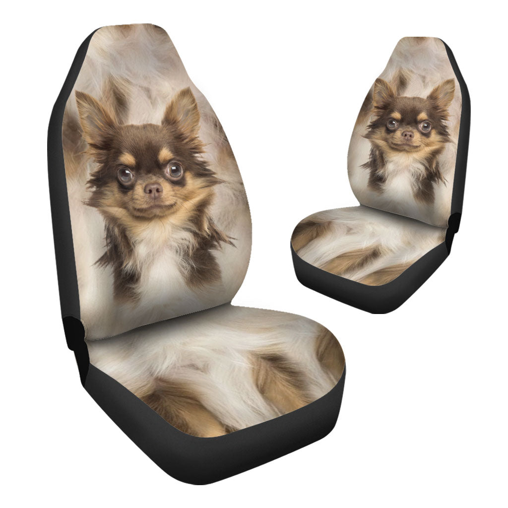 Chihuahua Face Car Seat Covers 120