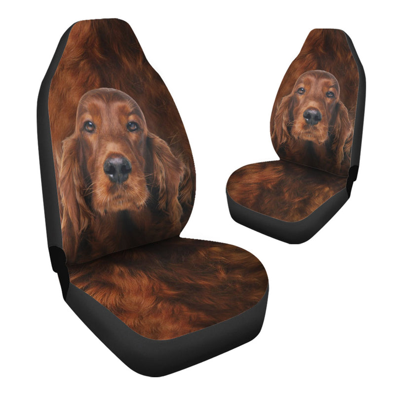 Irish Setter Face Car Seat Covers 120