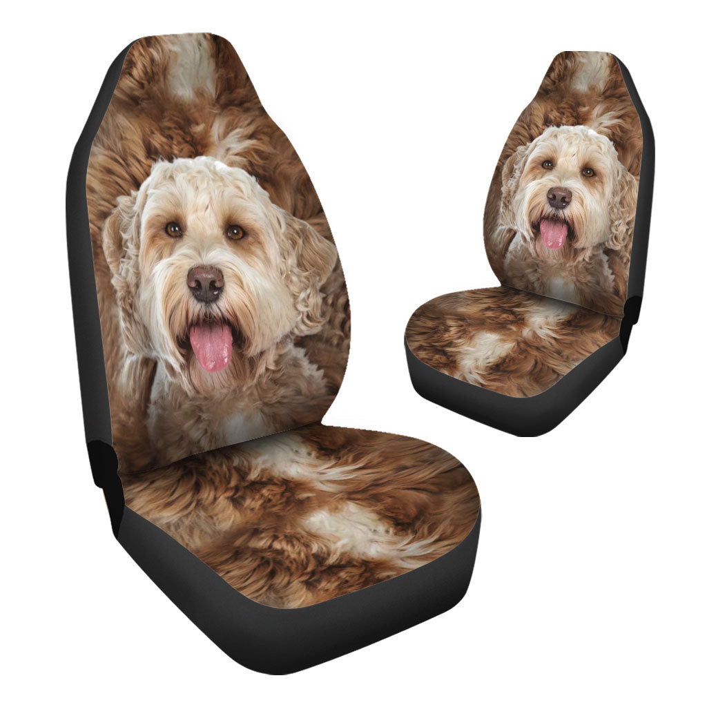 Labradoodle Face Car Seat Covers 120