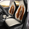 Basset Hound Face Car Seat Covers 120