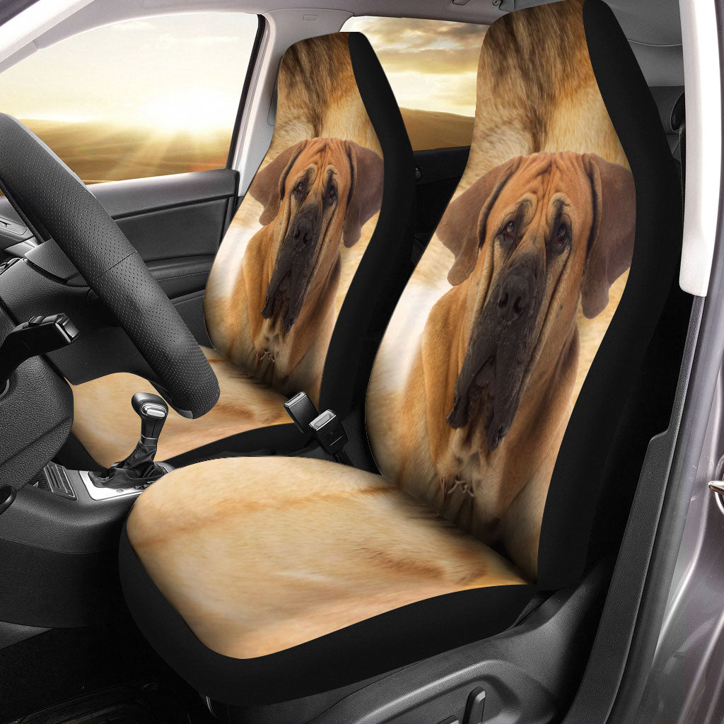 Boerboel Face Car Seat Covers 120