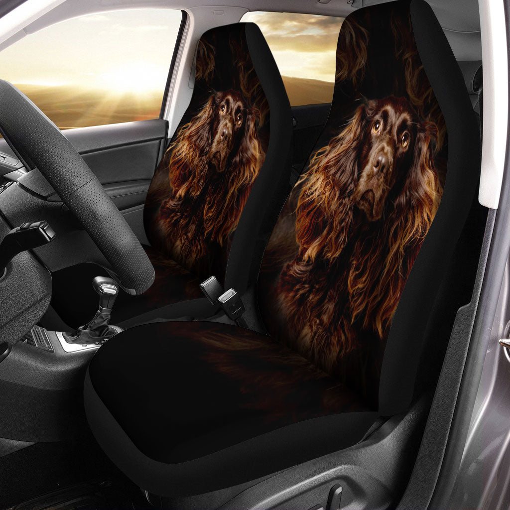 Boykin Spaniel Face Car Seat Covers 120