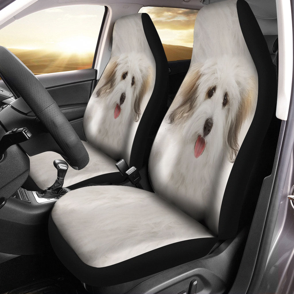 Coton de Tulear Face Car Seat Covers 120