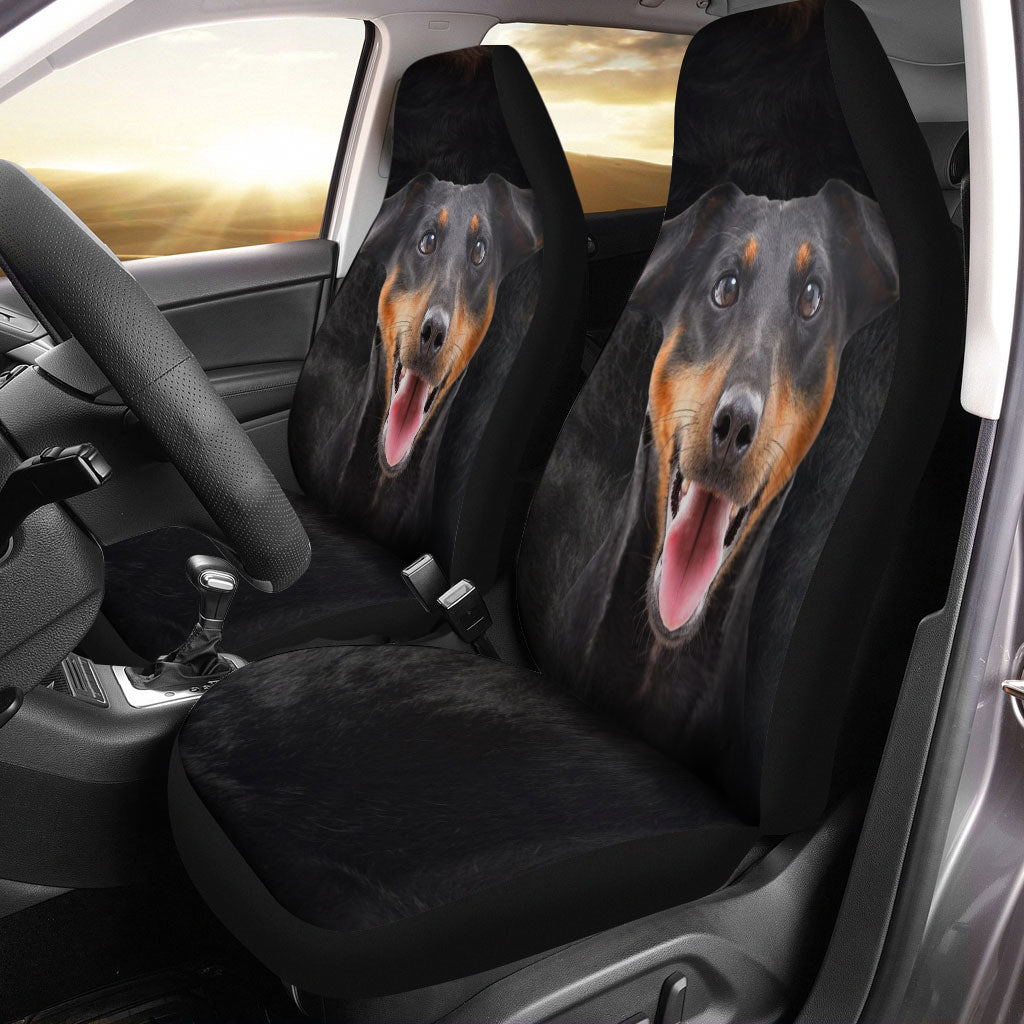 Jagdterrier Face Car Seat Covers 120