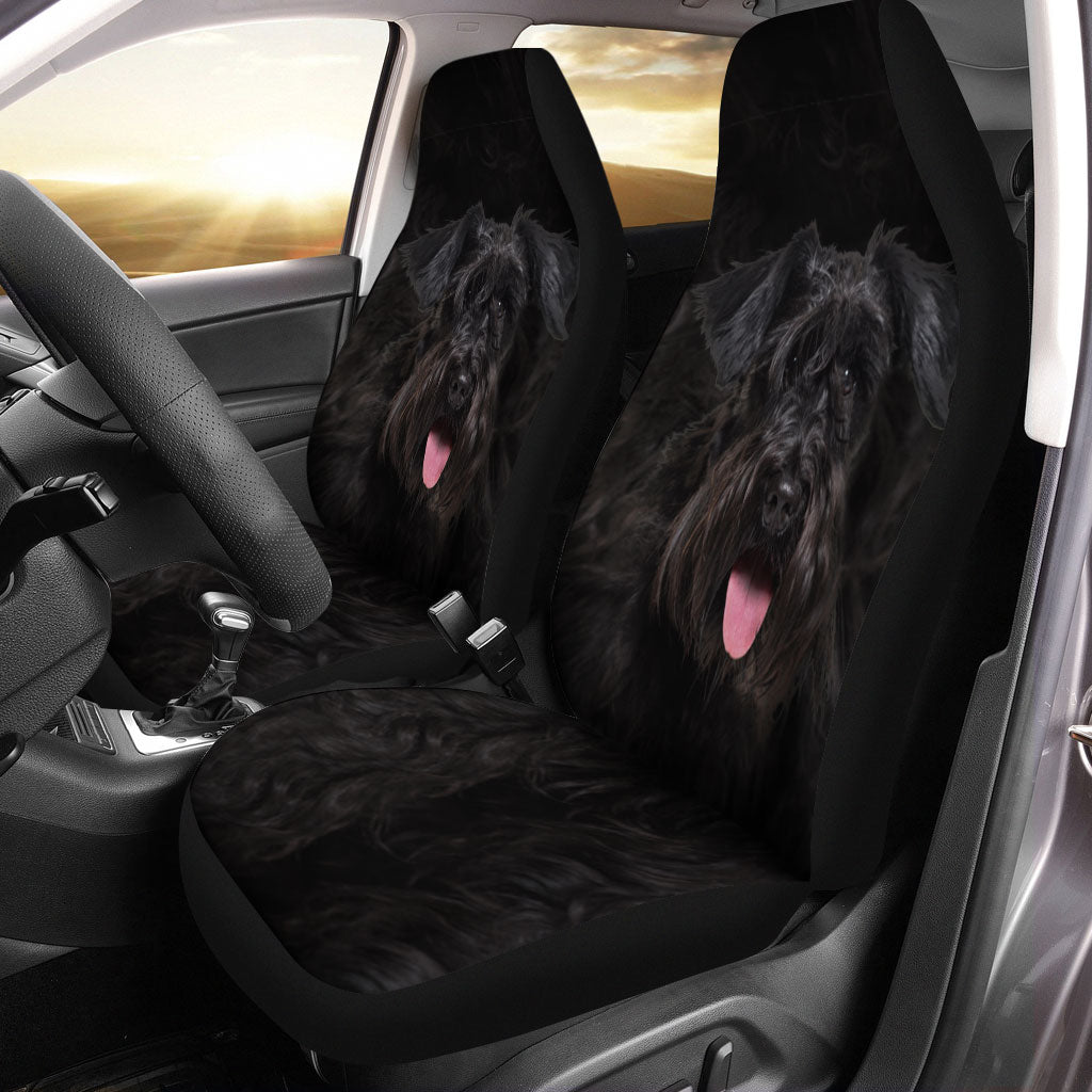 Kerry Blue Terrier Face Car Seat Covers 120