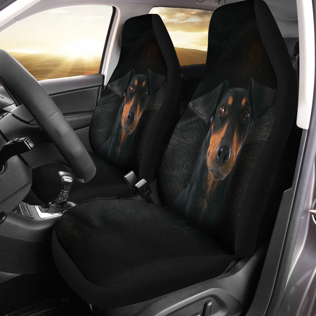 Manchester Terrier Face Car Seat Covers 120