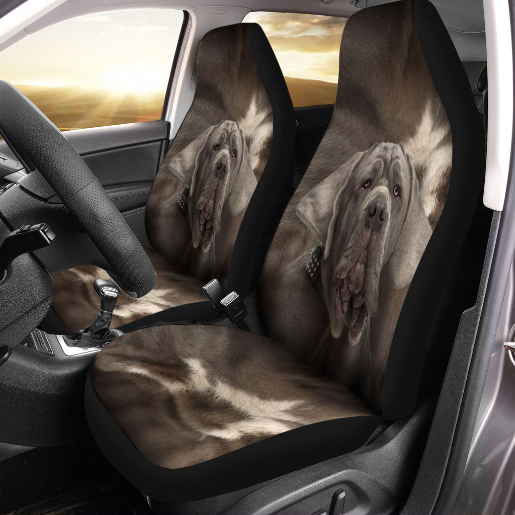 Neapolitan Mastiff Face Car Seat Covers 120