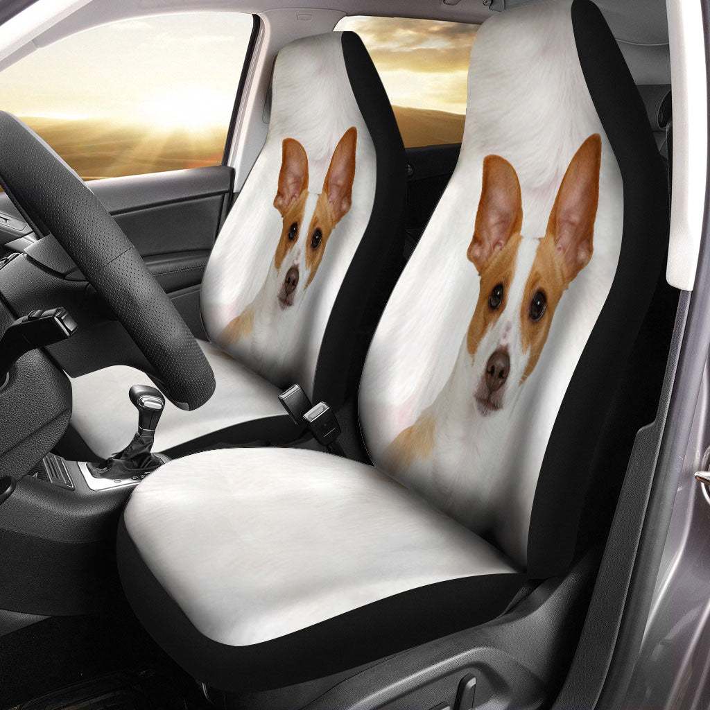 Rat Terrier Face Car Seat Covers 120