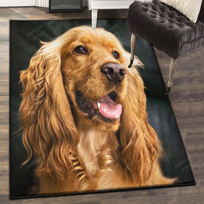 Cocker Spaniel Area Rug