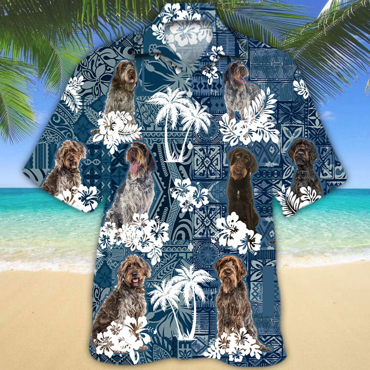 Wirehaired Pointing Griffon Hawaiian Shirt TD01