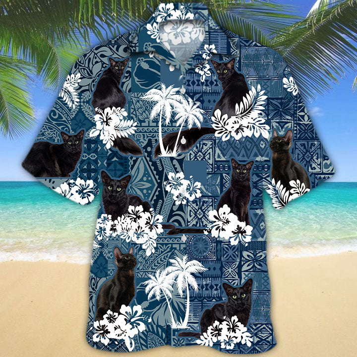 Oriental Longhair Hawaiian Shirt TD01