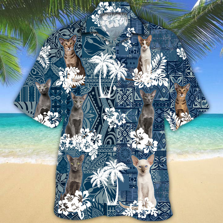 Oriental Shorthair Hawaiian Shirt TD01