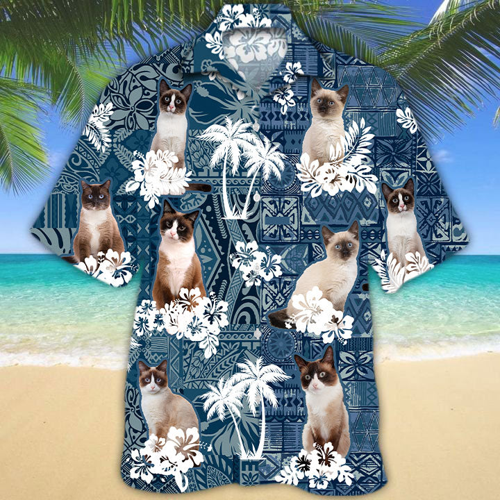 Snowshoe Hawaiian Shirt TD01