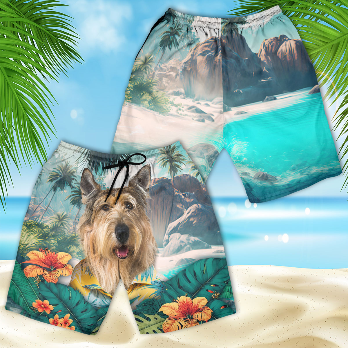 Berger Picard - 3D Men's Beach Short