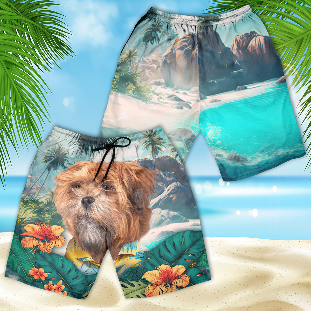 Zuchon - 3D Men's Beach Short