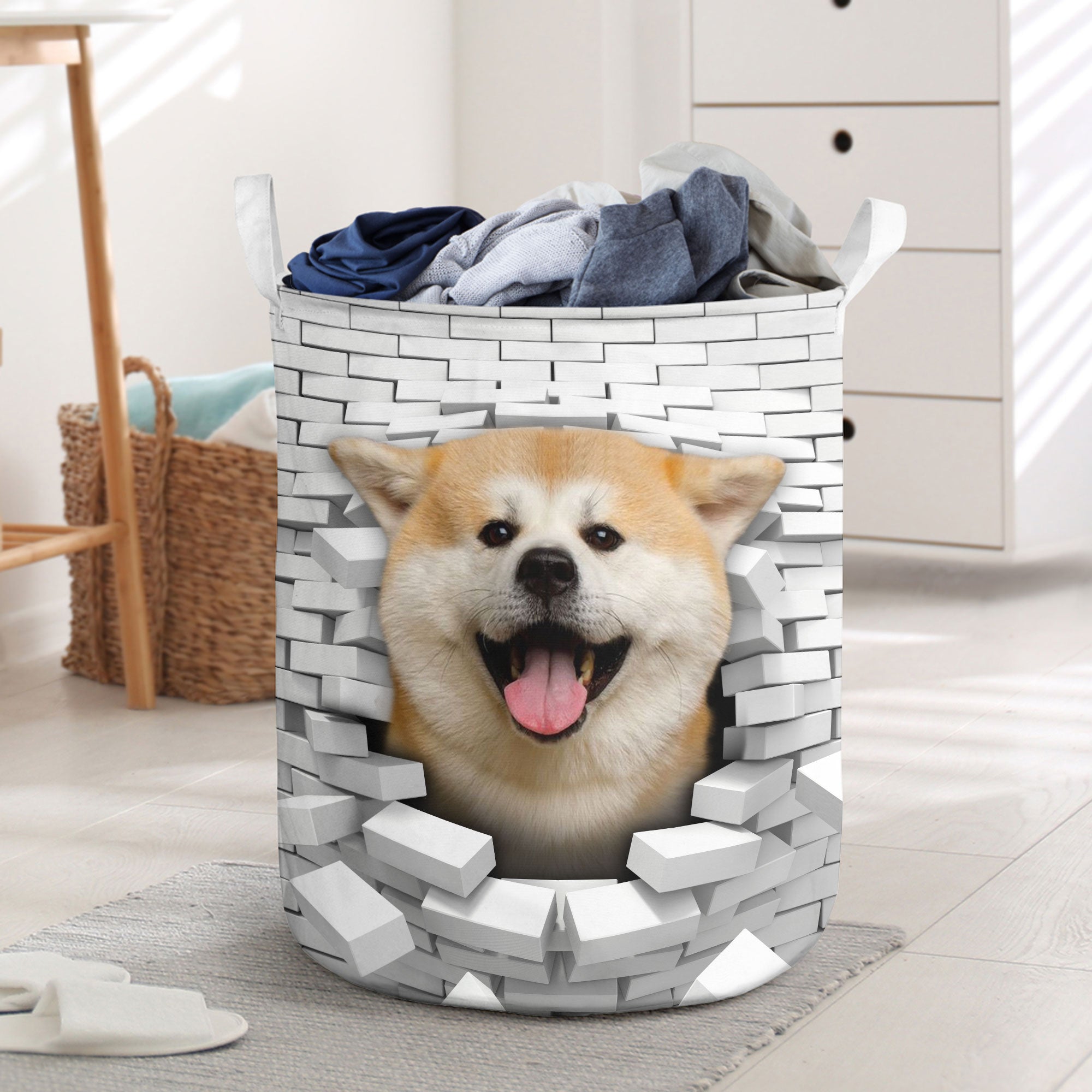 Bedlington Terrier Laundry Basket Bedlington Terrier Laundry Basket
