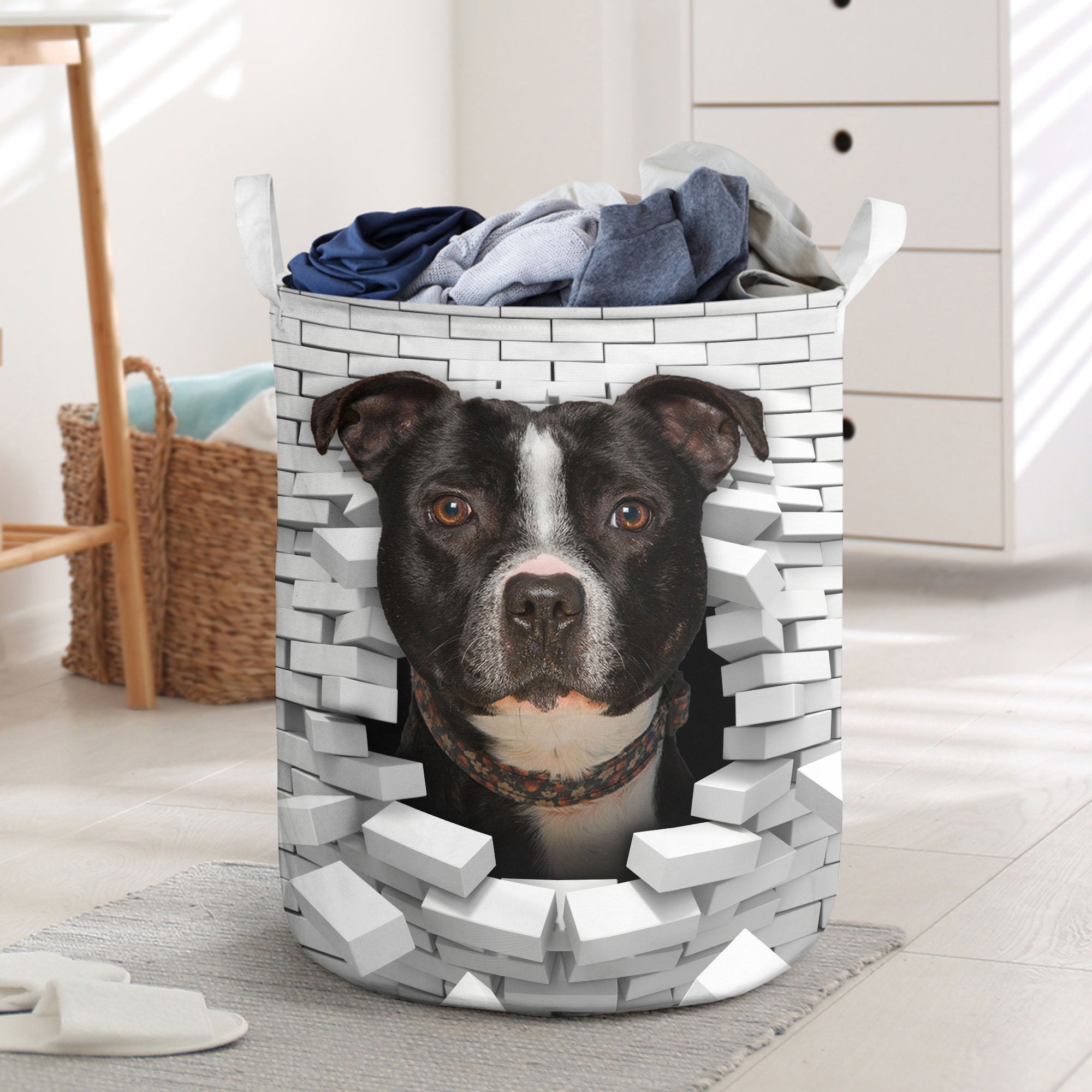 Bedlington Terrier Laundry Basket Bedlington Terrier Laundry Basket