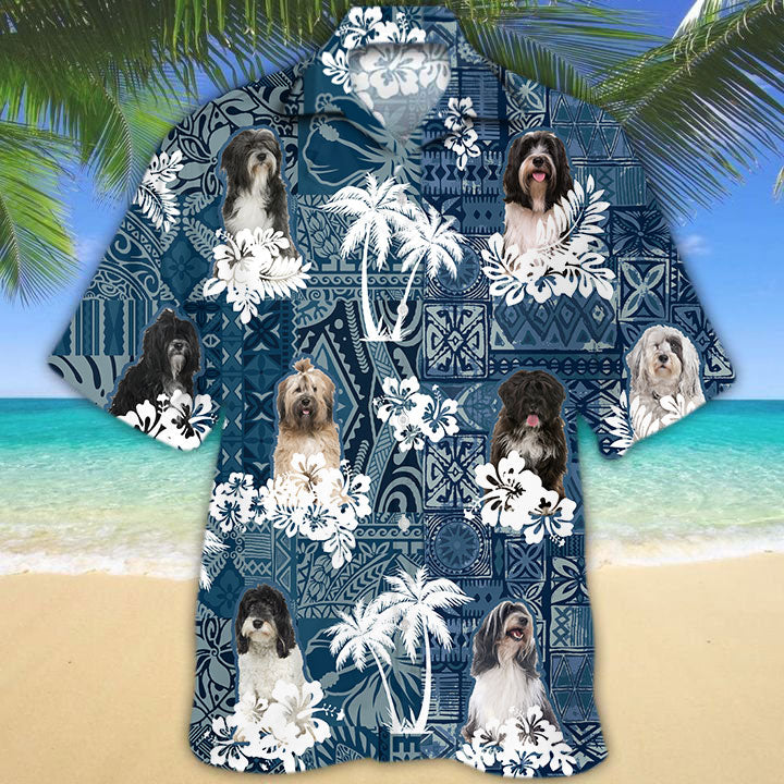 Tibetan Terrier Hawaiian Shirt TD01