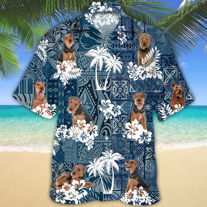 Welsh Terrier Hawaiian Shirt TD01