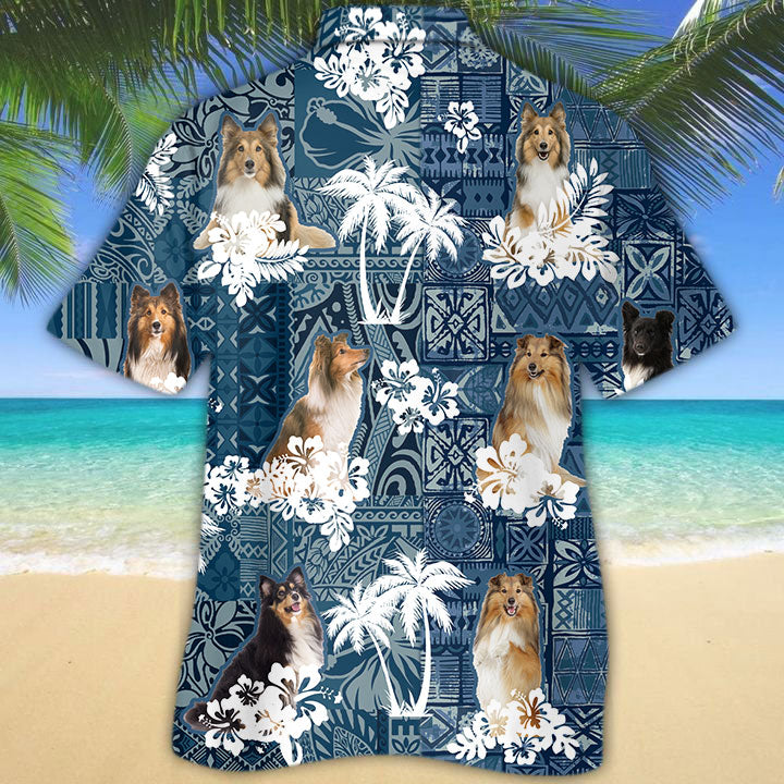 Shetland Sheepdog Hawaiian Shirt TD01
