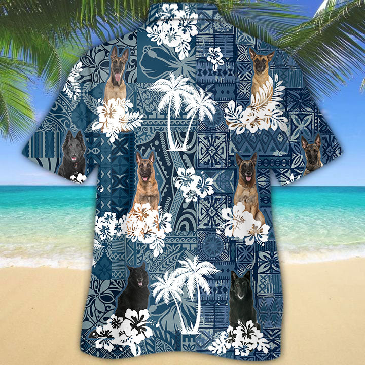 Belgian Shepherd Hawaiian Shirt TD01