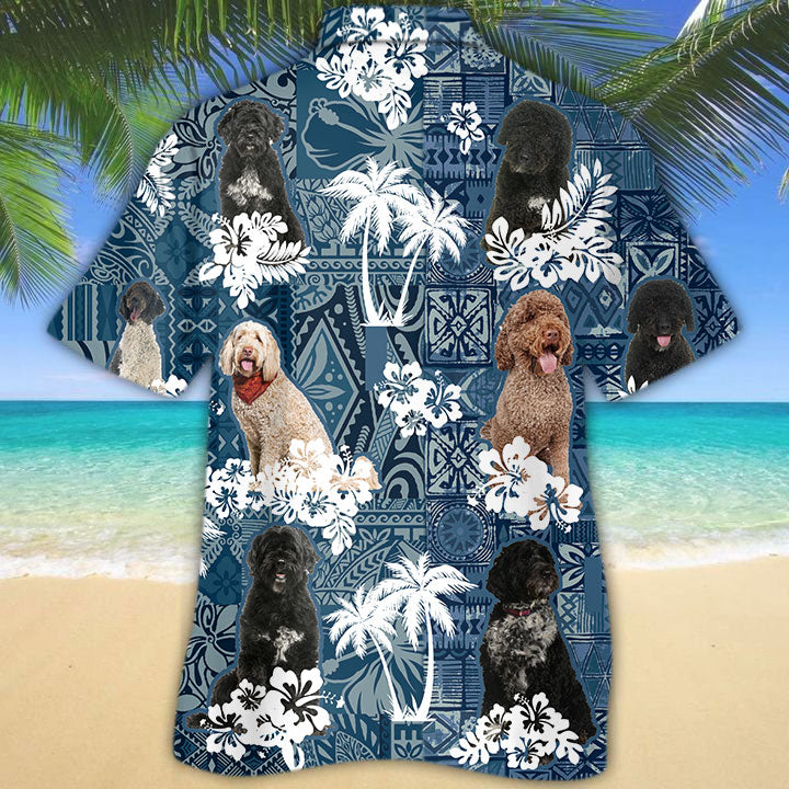 Portuguese Water Dog Hawaiian Shirt TD01