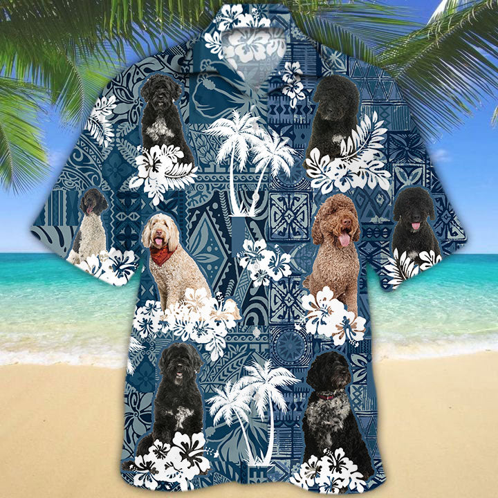 Portuguese Water Dog Hawaiian Shirt TD01