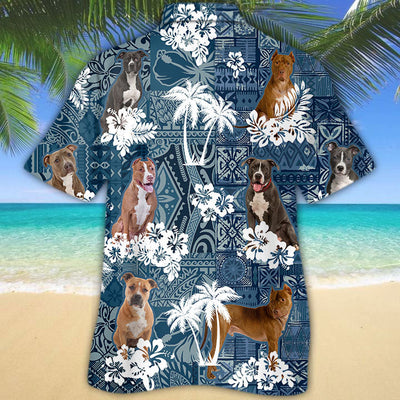 American Pit Bull Terrier Hawaiian Shirt TD01