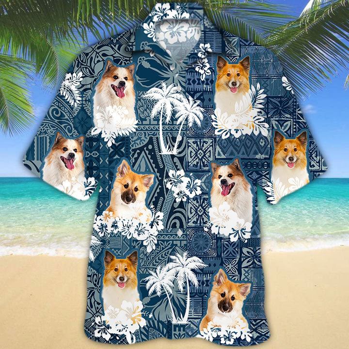 Icelandic Sheepdog Hawaiian Shirt TD01