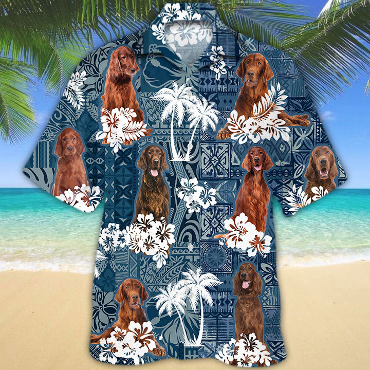 Irish Setter Hawaiian Shirt TD01