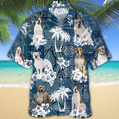 American Bulldog Hawaiian Shirt TD01