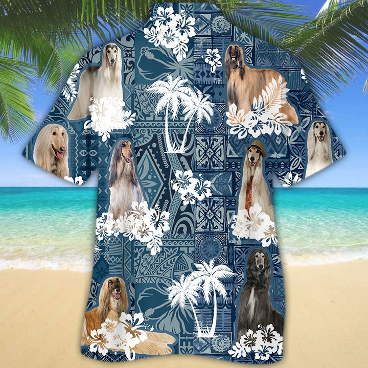 Afghan Hound Hawaiian Shirt TD01