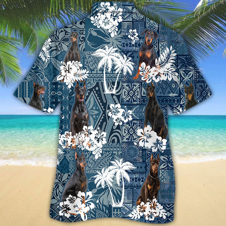Doberman Pinscher Hawaiian Shirt TD01