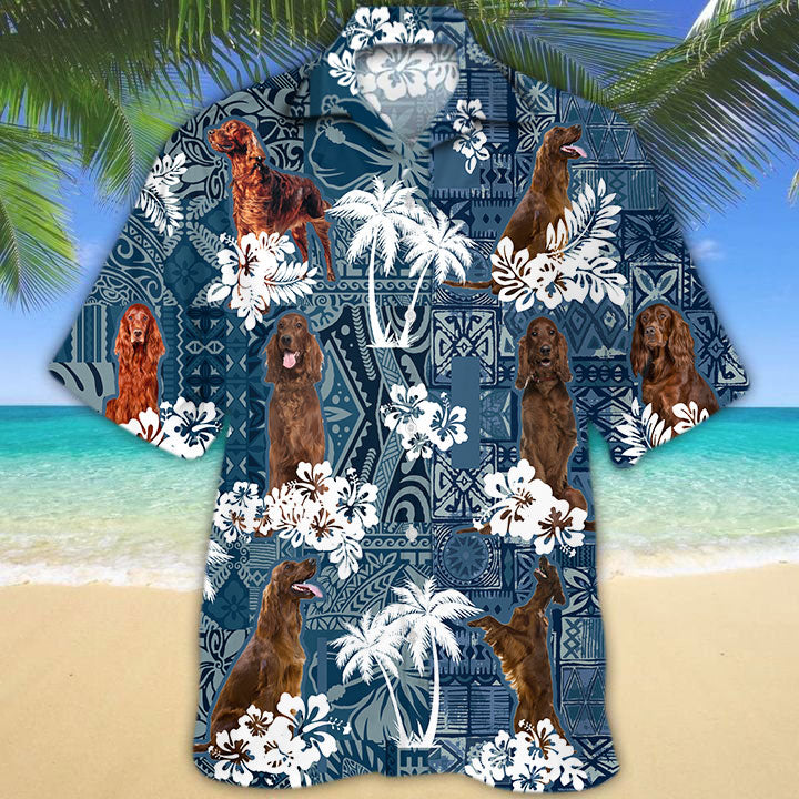 Irish Setter 2 Hawaiian Shirt TD01
