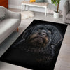 Barbet 3D Portrait Area Rug