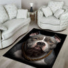 American Bully 3 3D Portrait Area Rug