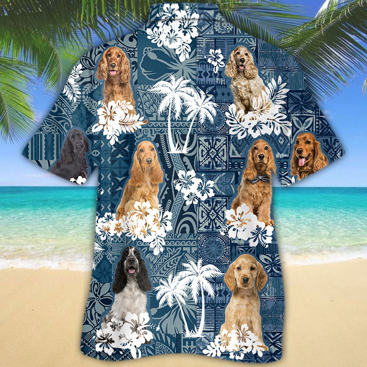 Cocker Spaniel Hawaiian Shirt TD01