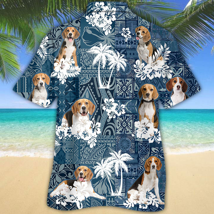 Beagle Hawaiian Shirt TD01