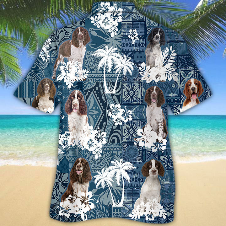 English Springer Spaniel Hawaiian Shirt TD01