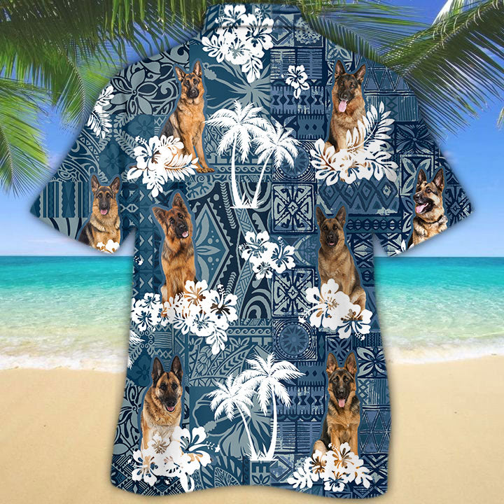 German Shepherd Hawaiian Shirt TD01